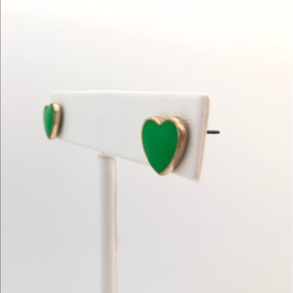Set of 3 Kate Spade Stud Heart Earrings - Picture 2 of 8